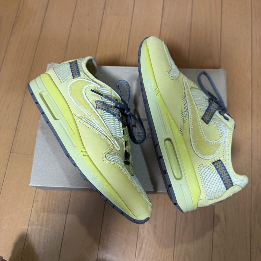 Travis Scott × Nike Air Max 1 CACT.Gold