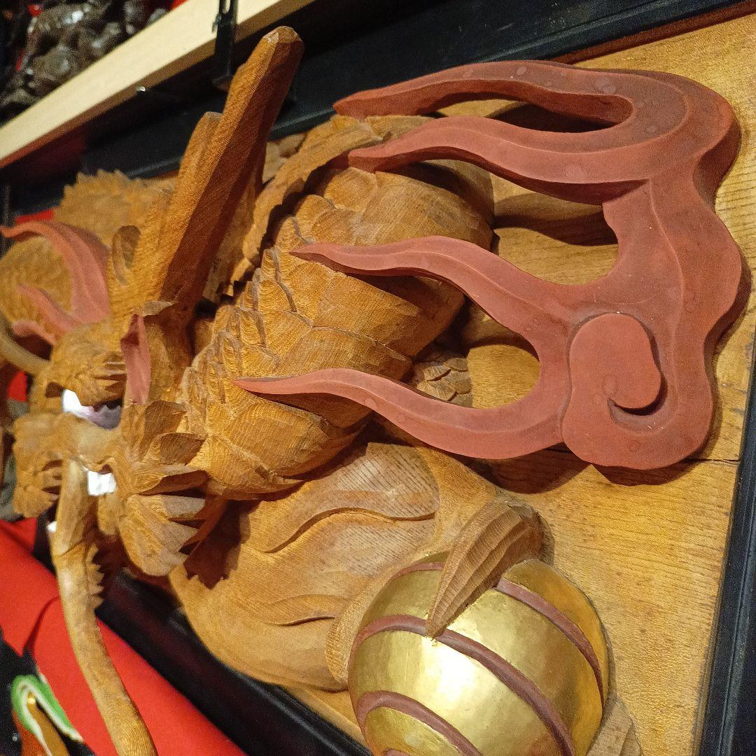 大型 木彫 彫刻 龍 ドラゴン 欄間 だんじり 山車 寺院 仏閣