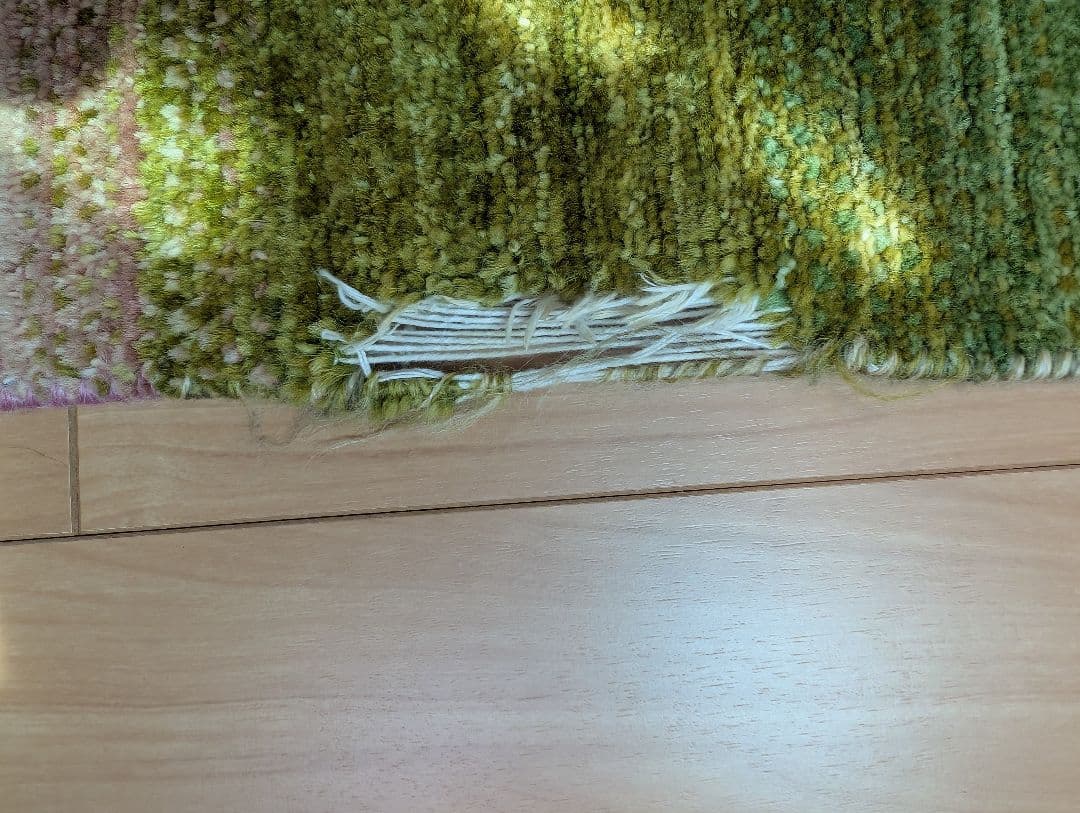 ハグみじゅうたん 150 200 シミ ホツレ有り MARWIL-DEMENAGEMENTS_CH