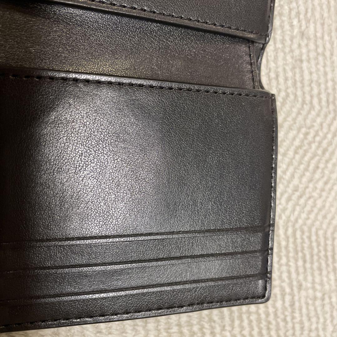 コーチ ミニ財布 がま口 クロコダイル柄