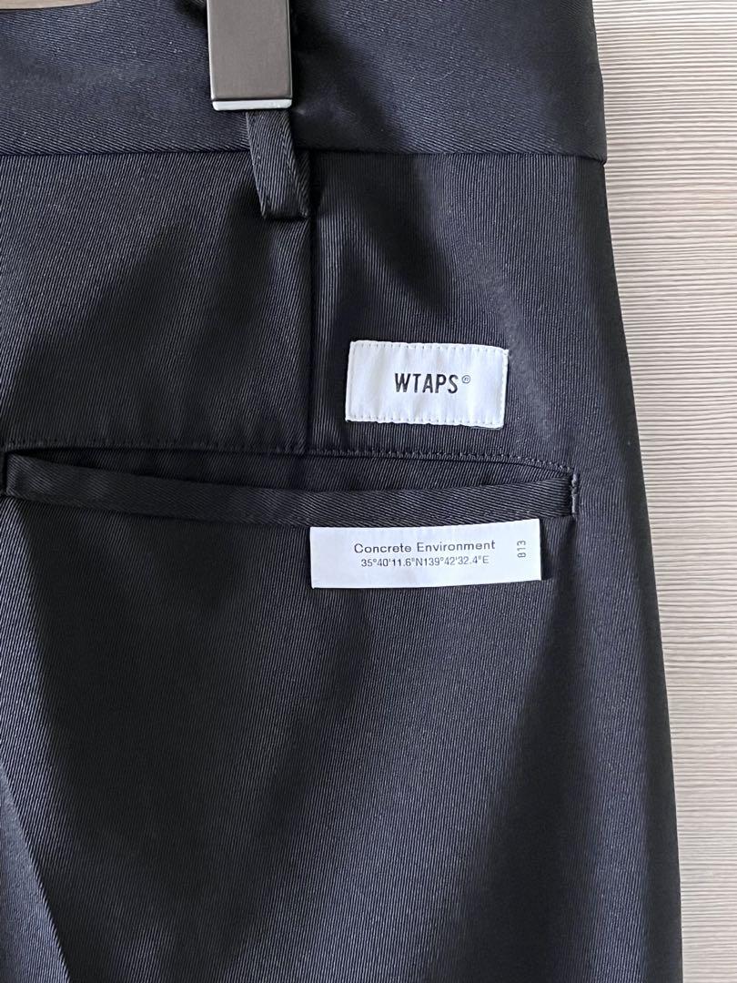 WTAPS 25SS TRDT1801 TROUSERS BLACK 02