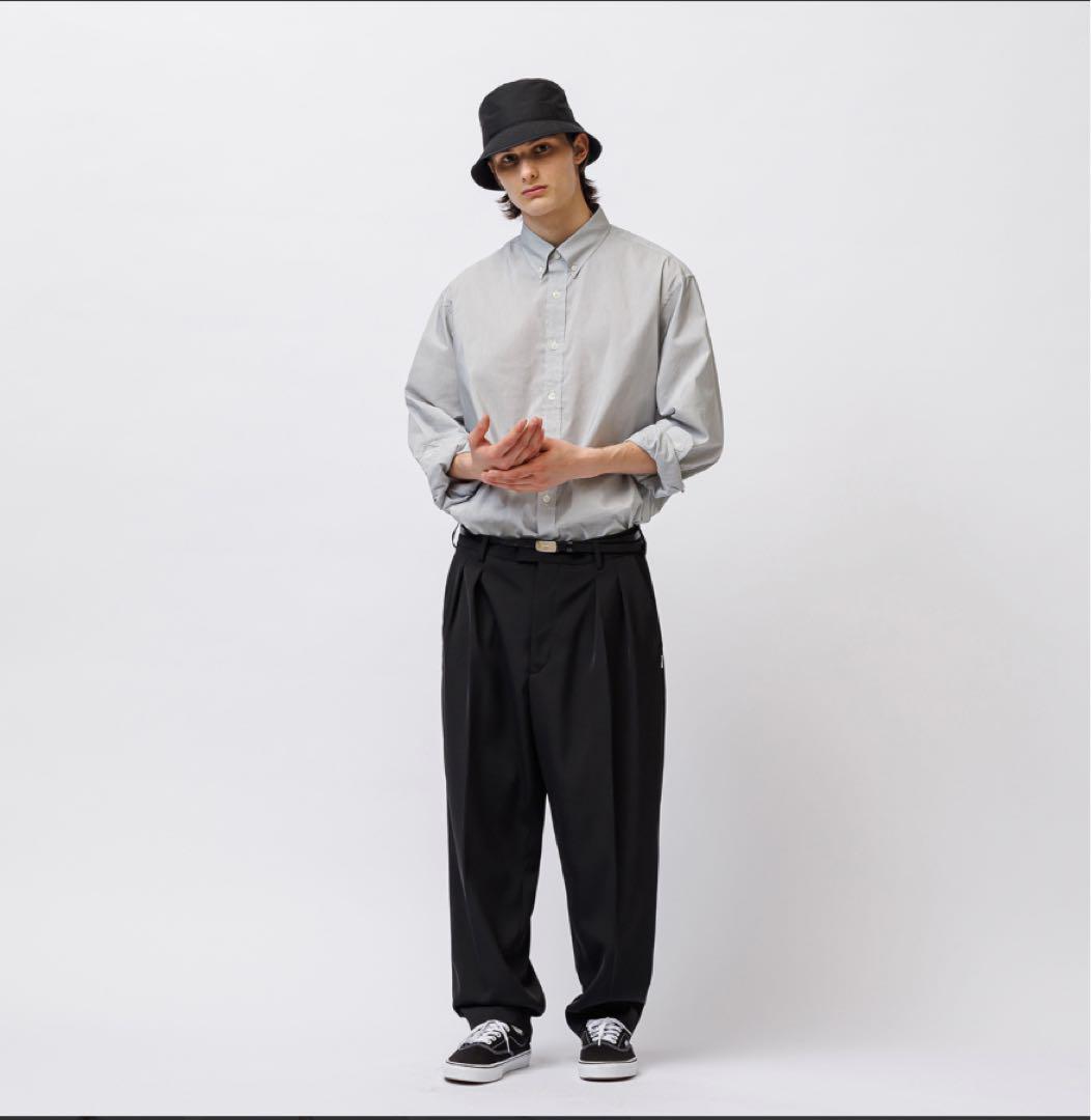 WTAPS 25SS TRDT1801 TROUSERS BLACK 02