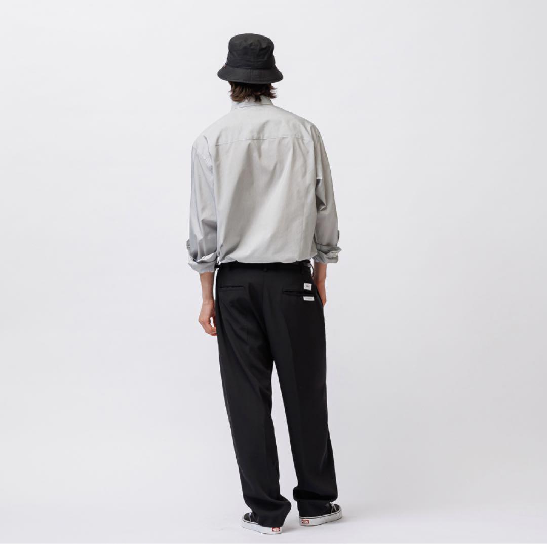 WTAPS 25SS TRDT1801 TROUSERS BLACK 02