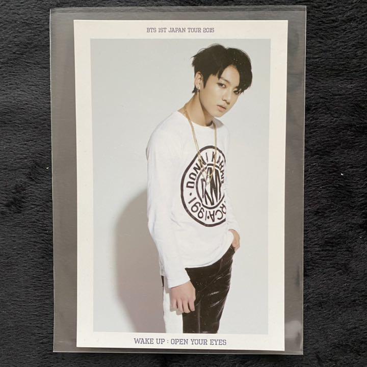 BTS  WAKE  UP  フォトカード  ジョングク 2枚セット／公式写真