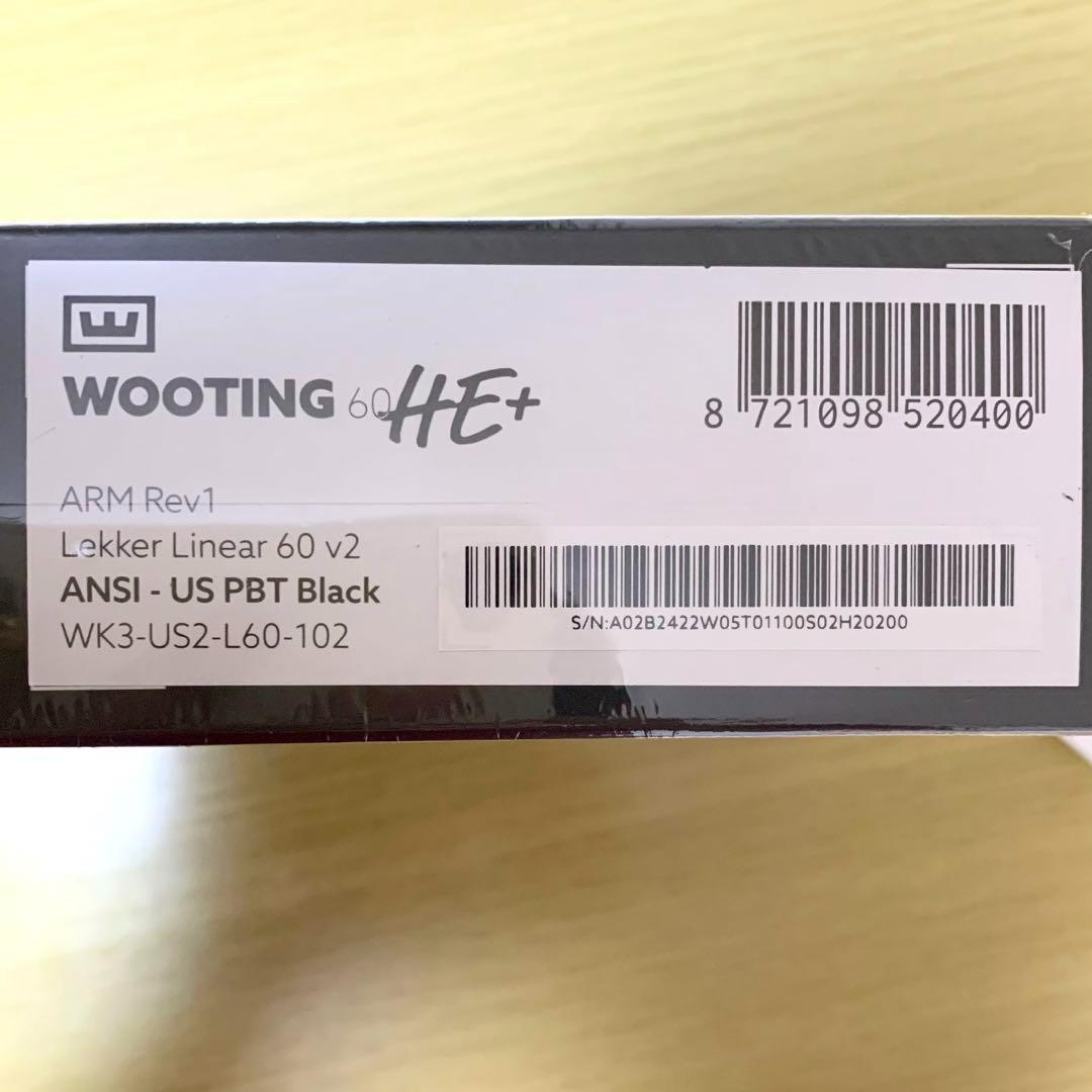 サマーセール！【新品未開封】 WOOTING 60HE+ US配列 Amazon | 国内正規品 Wooting 60HE+ ゲーミングキーボード