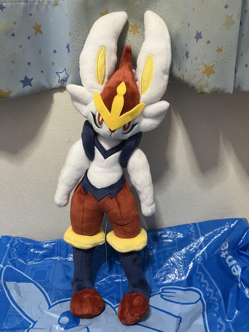 超熱 ぬいぐるみ エースバーン ポケモンセンターオンライン