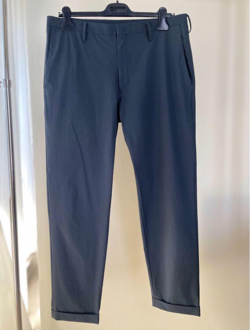 PaulSmithパフォーマンスストレッチセットアップ XLダークブルー