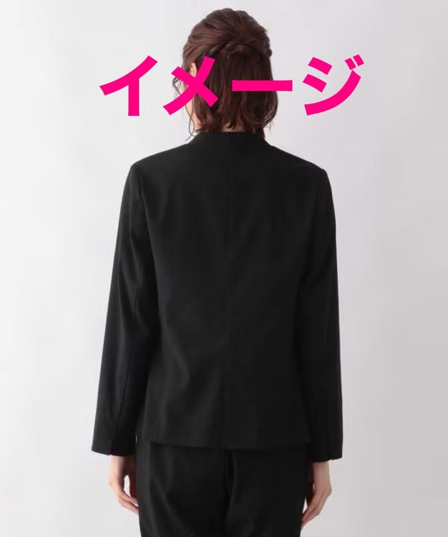 GLOBAL WORK ウツクシルエットVジャケット アイボリー L