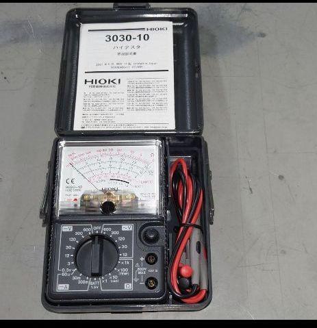 HIOKI日置電機 と アナログテスター lOpKC-m53999878563 アナログ接地抵抗計 得価大特価