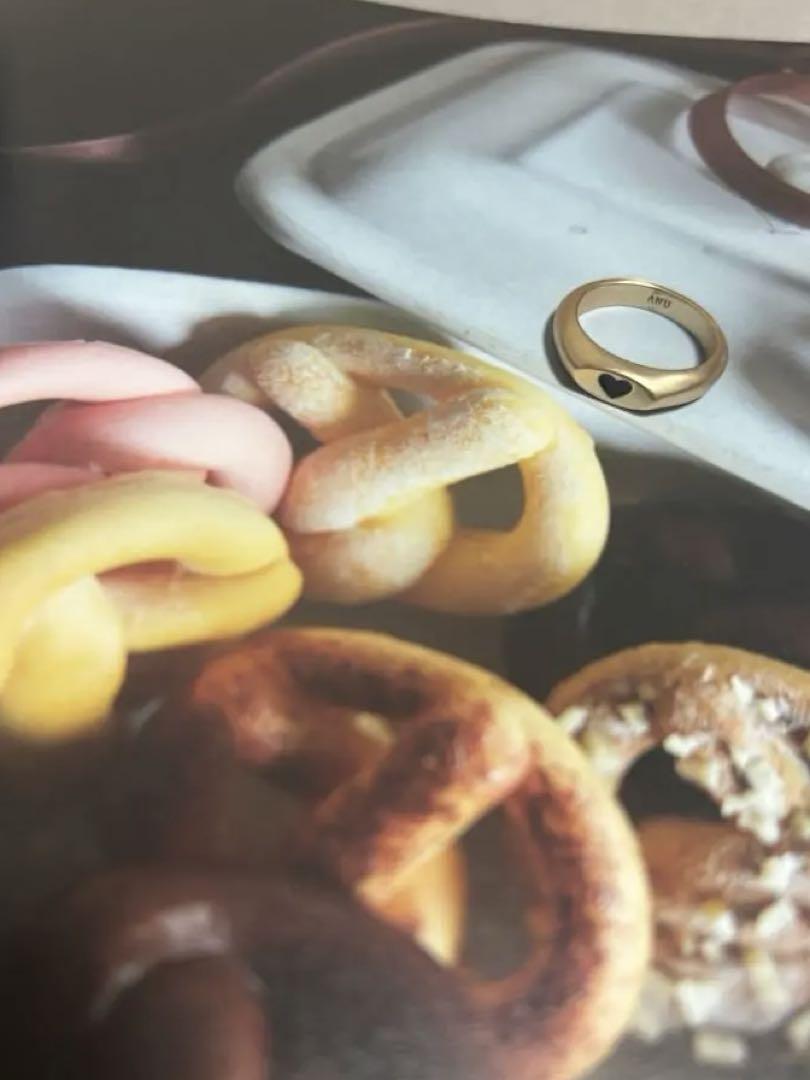 ANU petite heart ring - 11号 / Gold