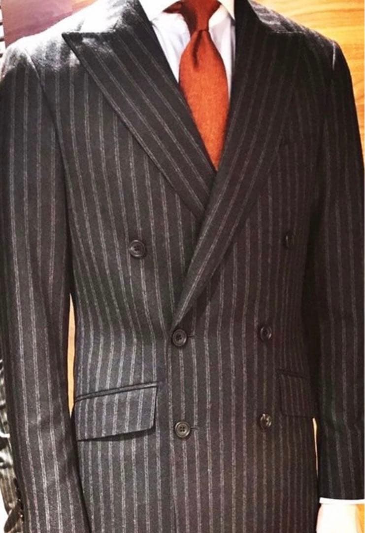 CANONICO オーダー ダブルブレストスーツS