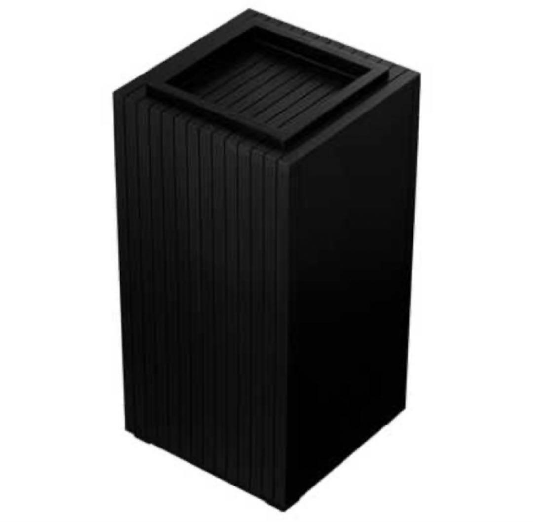 【新品未使用】ZitA SQUARE 黒ゴミ箱