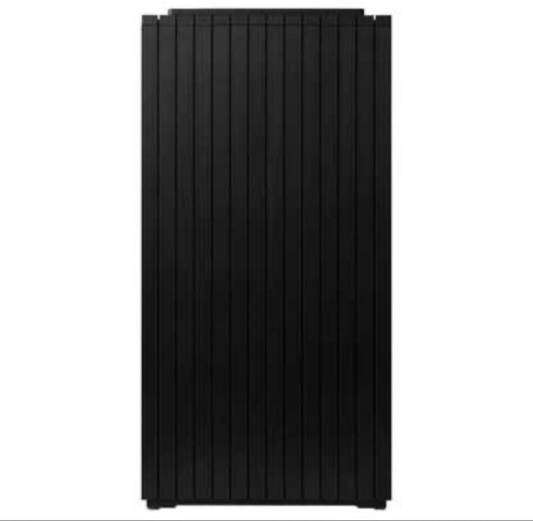 【新品未使用】ZitA SQUARE 黒ゴミ箱