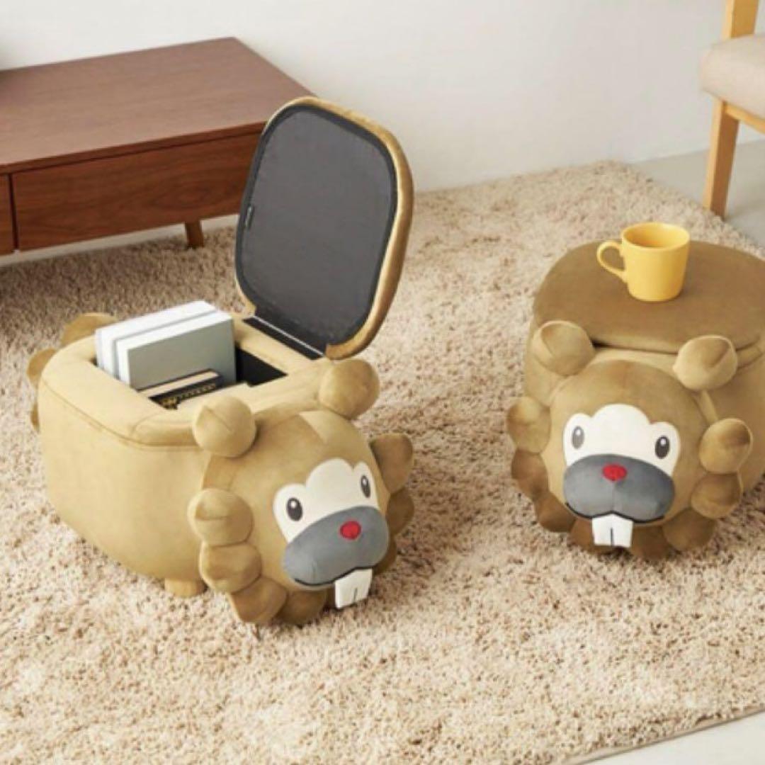 ポケモンスツール ビッパ メスのすがた ポケモンセンターオンライン 受注生産限定