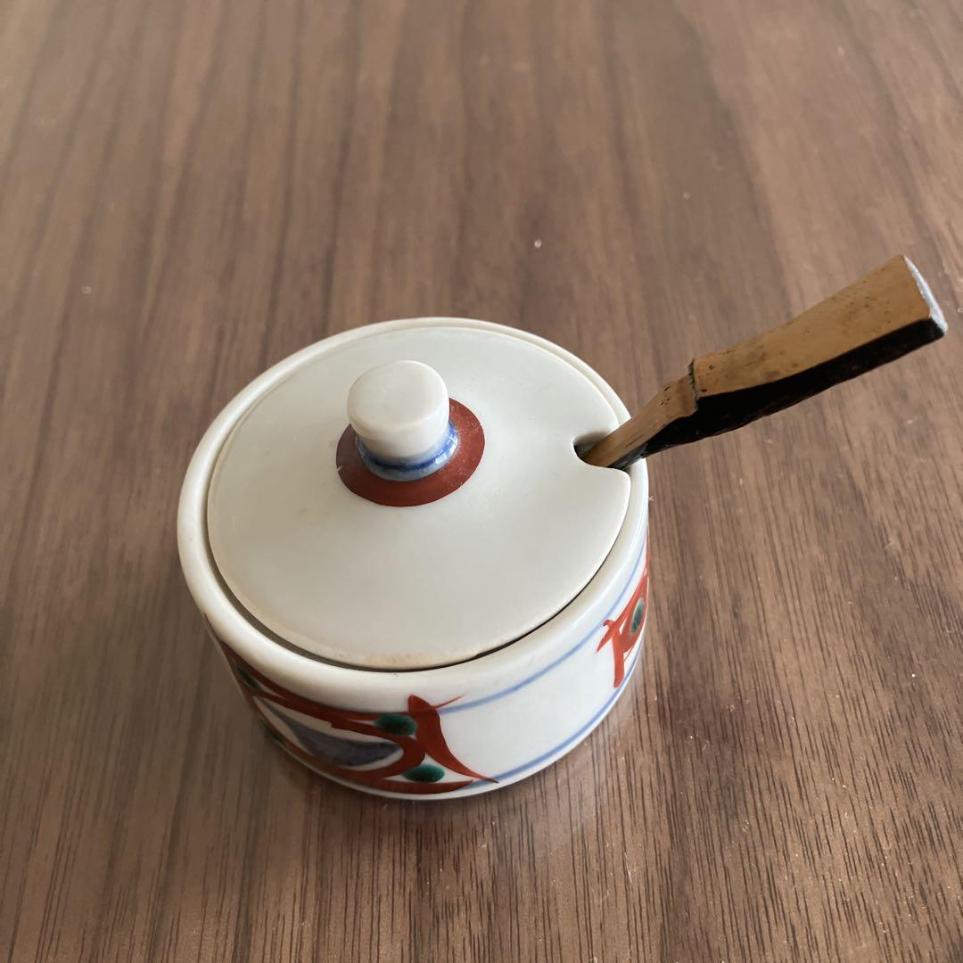 砥部焼の薬味入れ