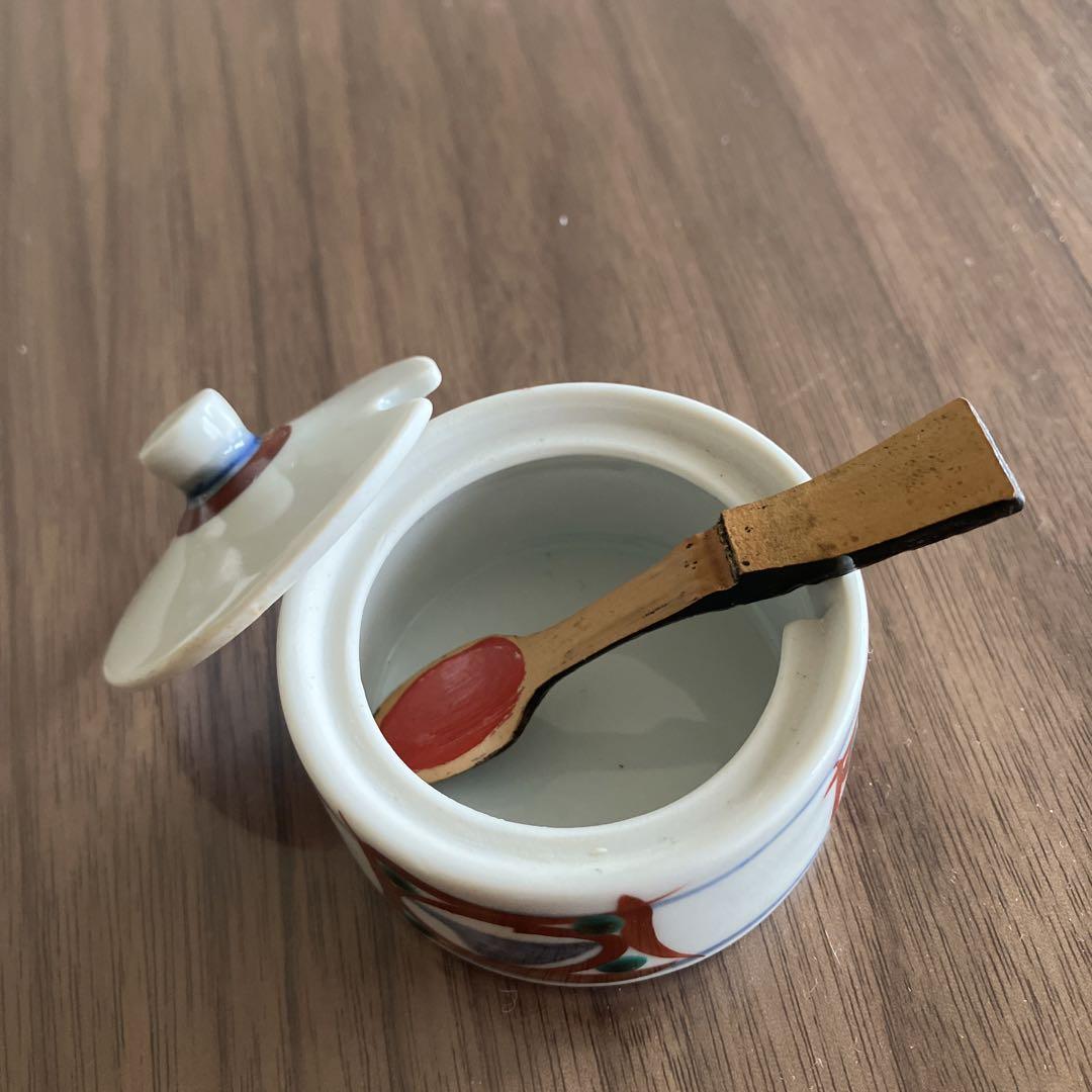 砥部焼の薬味入れ