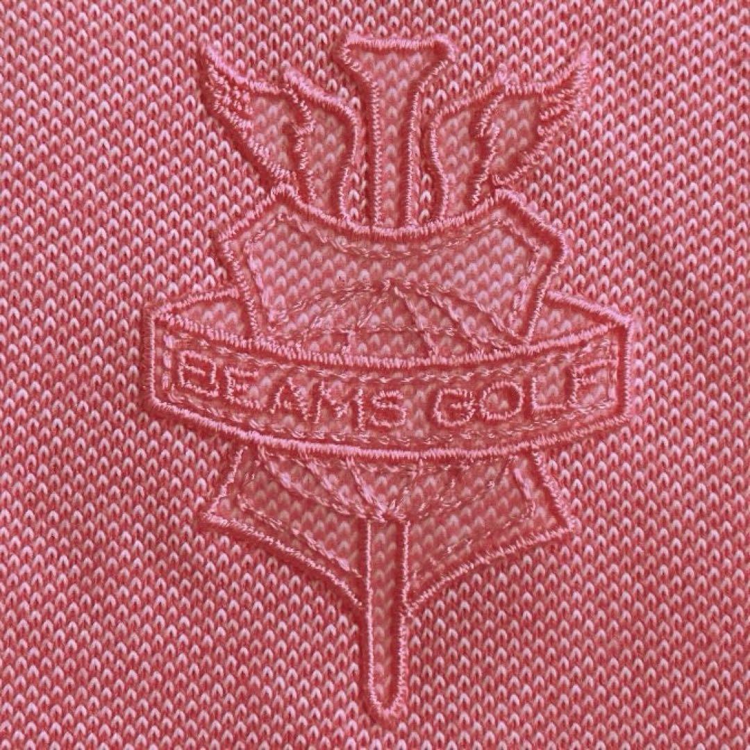 【美品】BEAMS GOLF♡レディース ボタンダウン半袖ポロシャツ Lサイズ