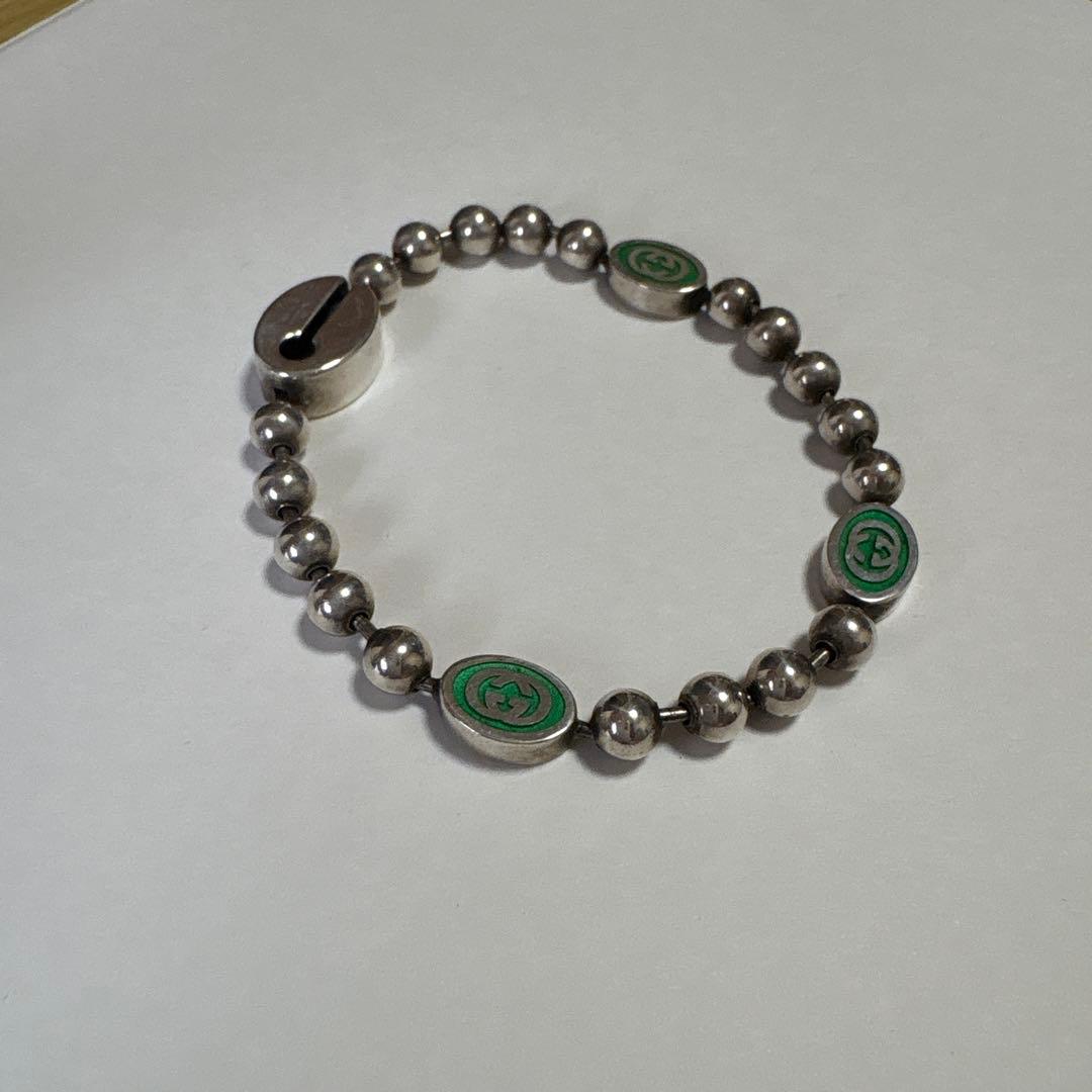 【GUCCI グッチ 】インターロッキングG ブレスレットシルバー925 【GUCCI グッチ 】インターロッキングG ブレスレットシルバー925