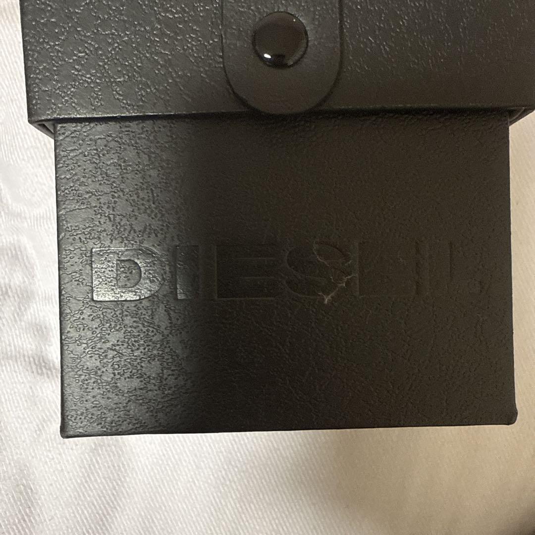 DIESEL DZ744 ブラック金属ベルト 時計