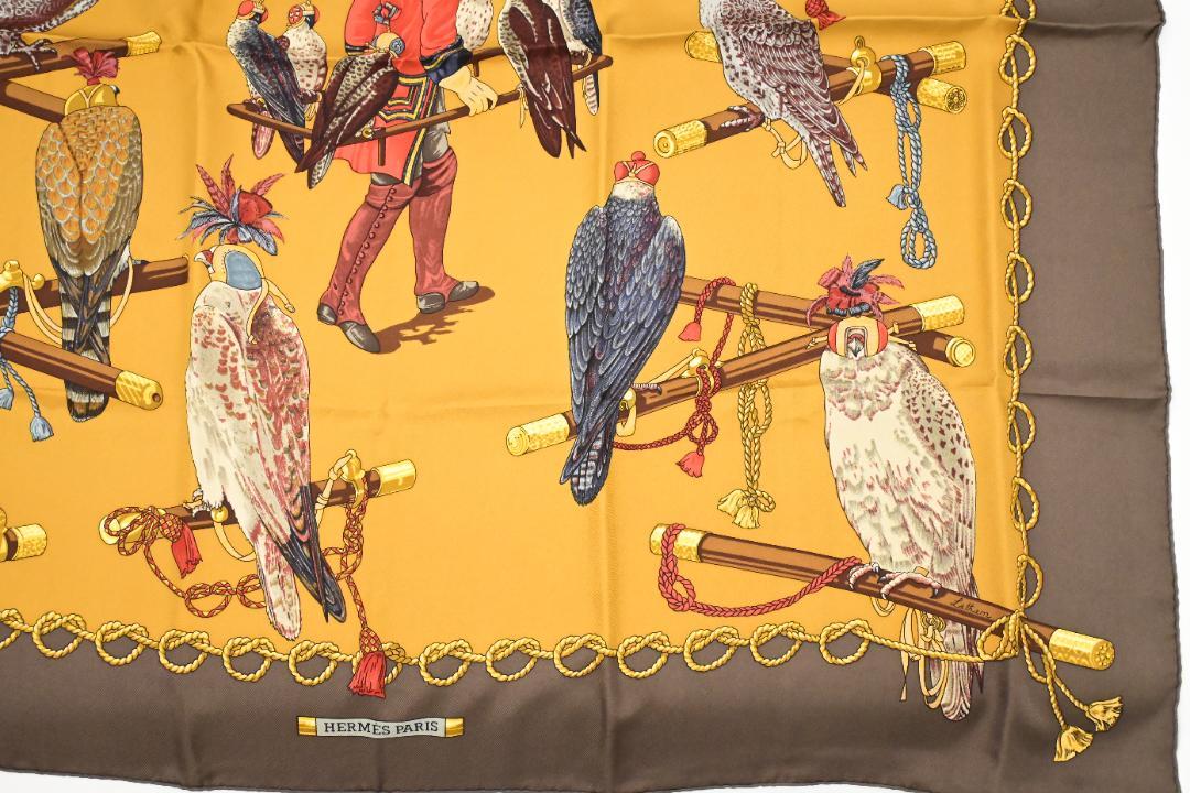 大人気新品  激レア！！】エルメス カレ90 スカーフ 王の鳥たち 希少価値 小物