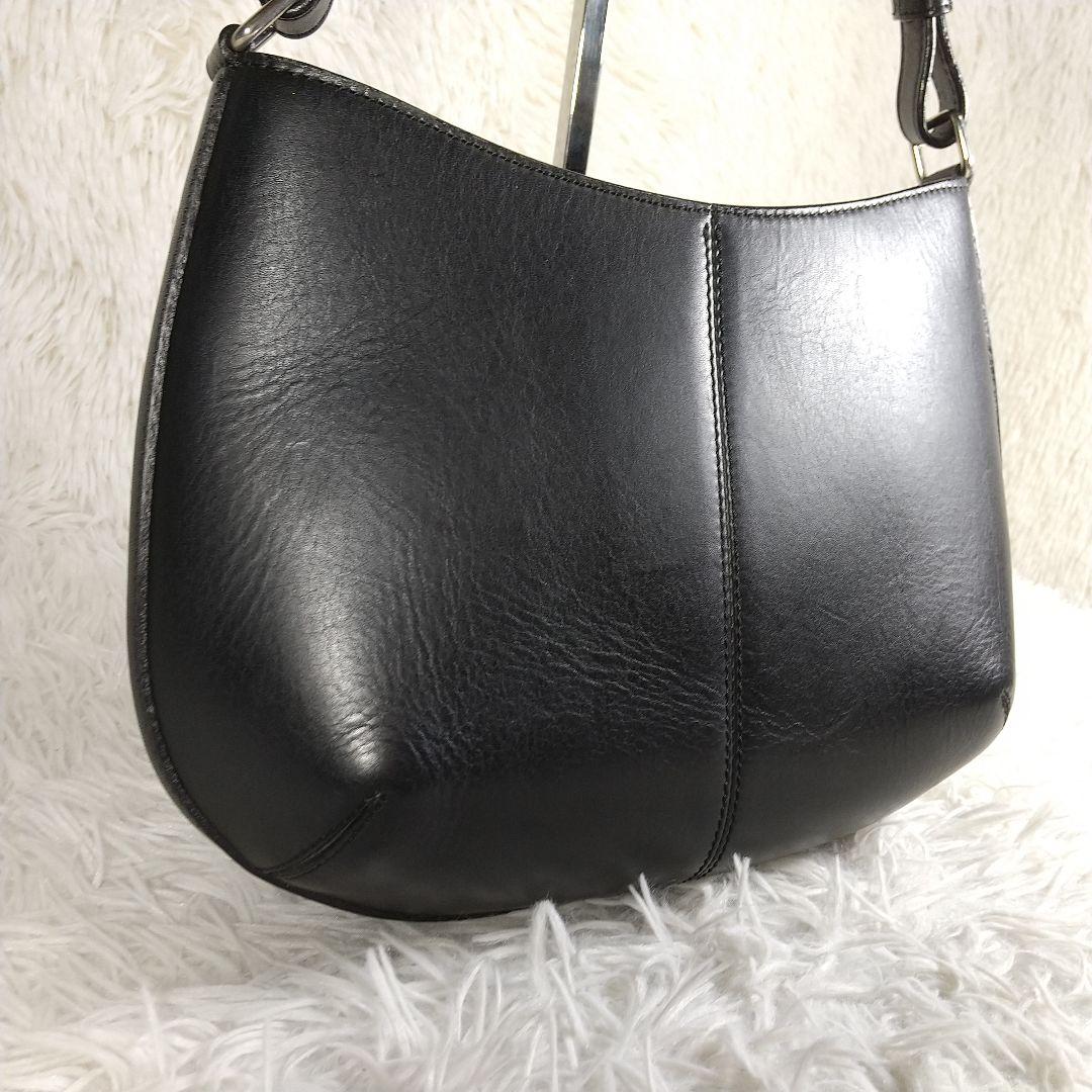 【驚きの値段】 美品 ソメスサドル オールレザー ワンショルダーバッグ ホーボー バッグ