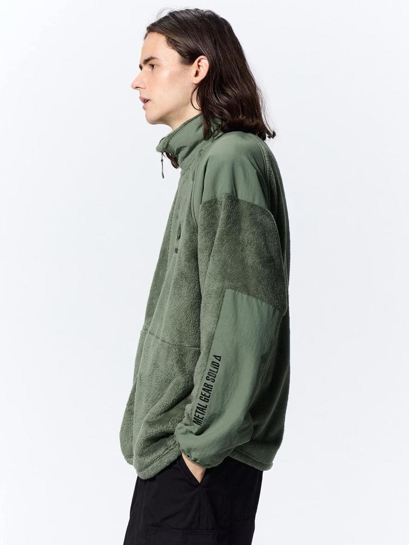 メタルギアソリッドΔ gu フリース　XL 新品 メタルギアソリッド デルタ』×GUのミリタリーウェアが10⁄25発売