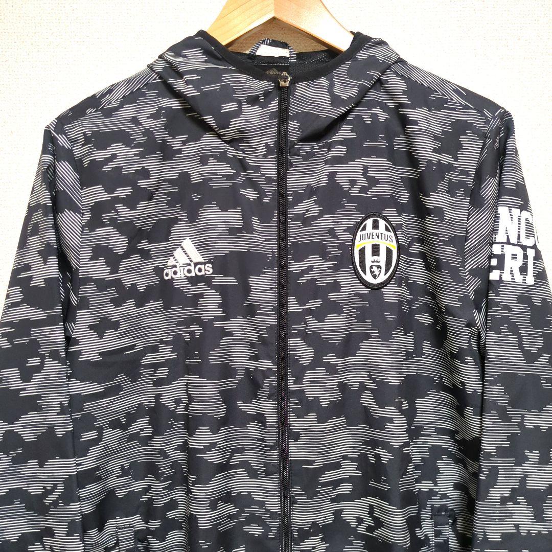 adidas アディダス ジップアップパーカー カモフラ ユベントス Ｍ