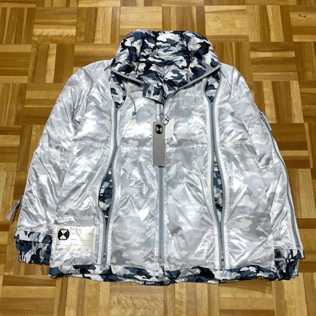 希少【新品】FINAL HOME/archive 多重ジップダウンジャケット 希少【未使用】FINAL HOME/archive 多重ジップダウンジャケット