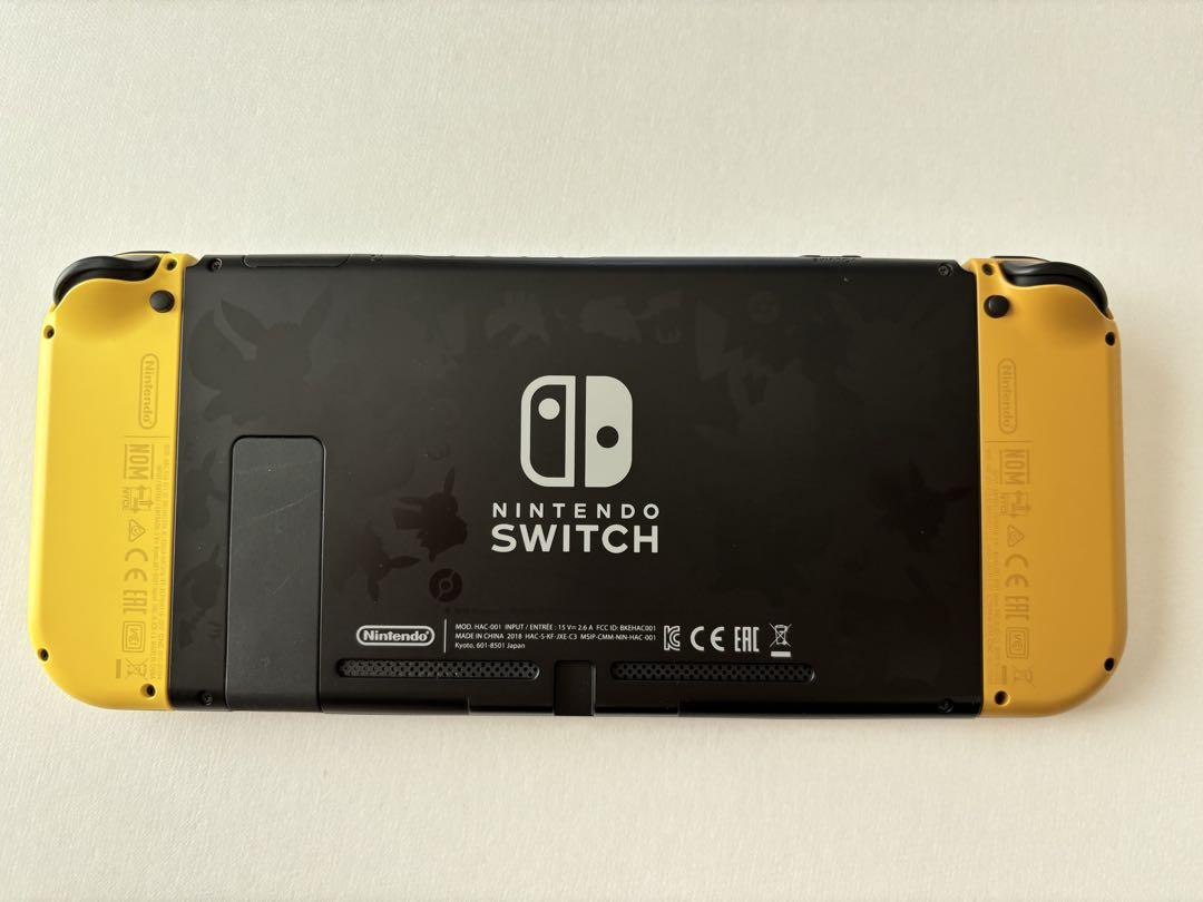 Nintendo switch 本体 ピカチュウ イーブイ 特別仕様 - メルカリ