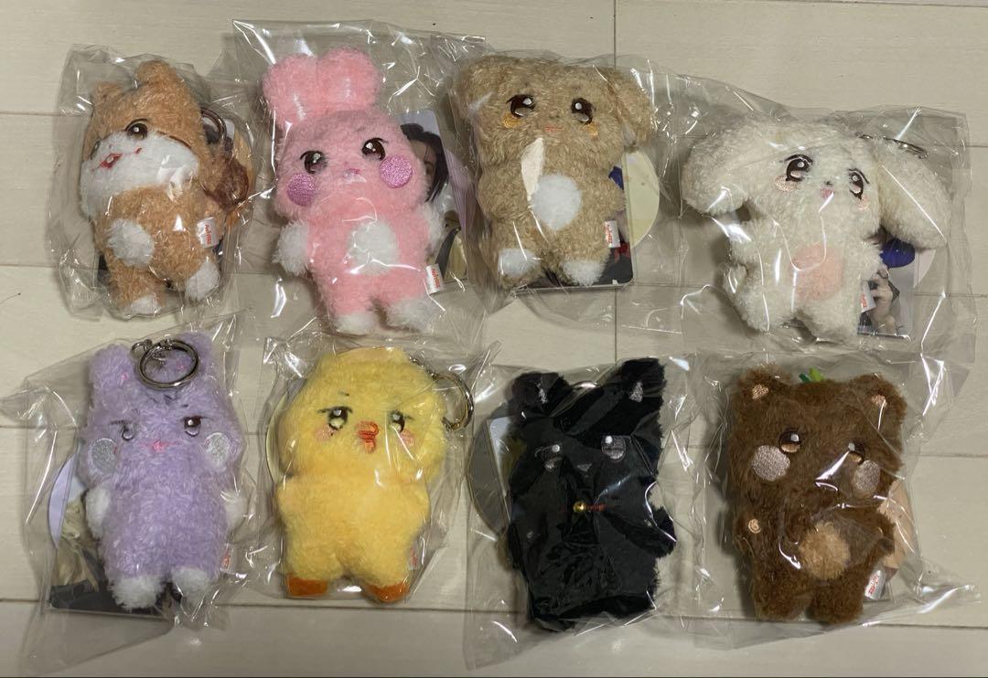 ATEEZ ANITEEZ mini plush ぬいぐるみ 8種 コンプ