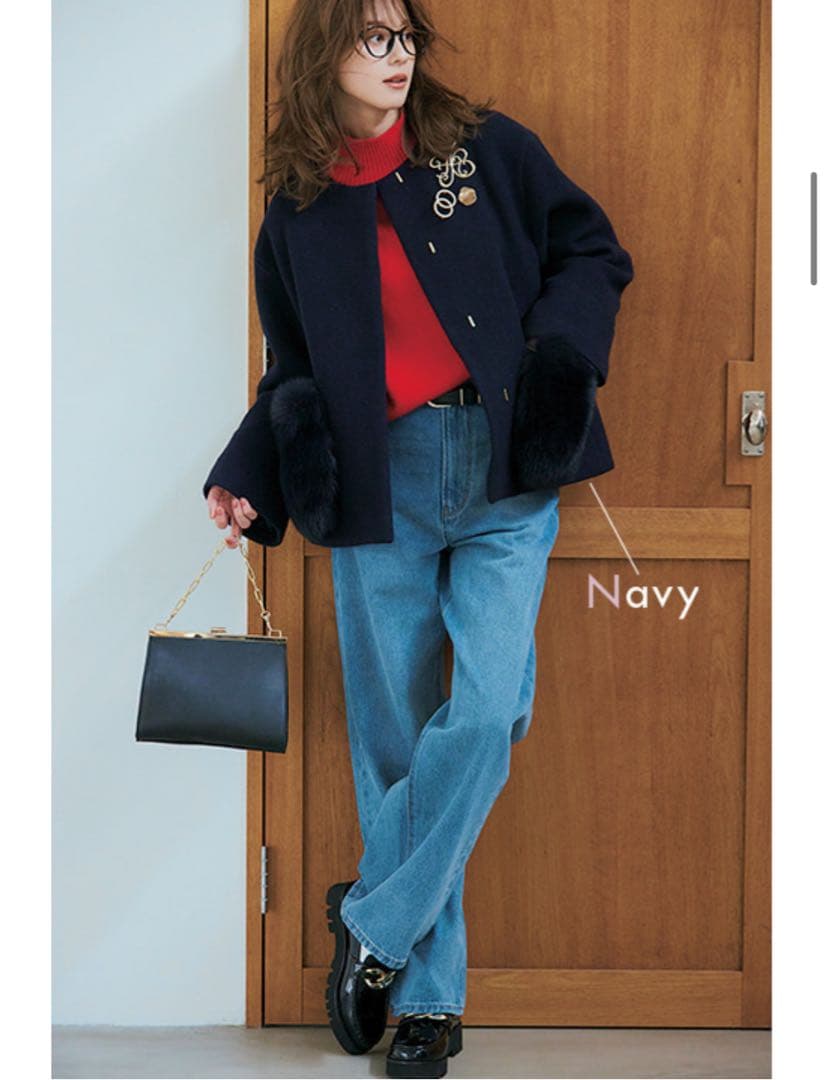 JUSGLITTY☆ポケットファーミディコート JUSGLITTY☆ポケットファーミディコート