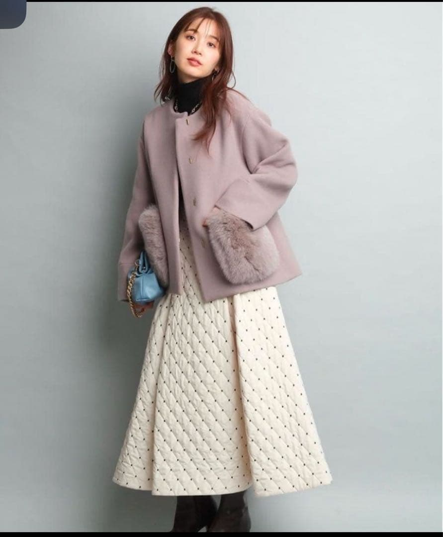 JUSGLITTY☆ポケットファーミディコート JUSGLITTY☆ポケットファーミディコート