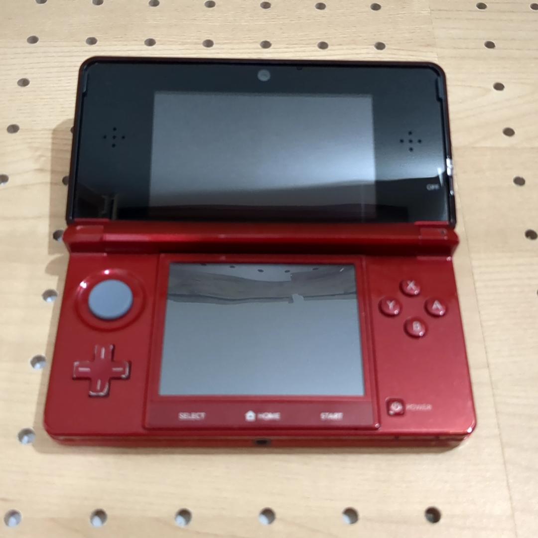動作品 / 整備・点検済み ニンテンドー3DS 本体 フレアレッド(付属品あり) 動作品 / 整備・点検済み ニンテンドー3DS 本体 フレアレッド(付属品あり)