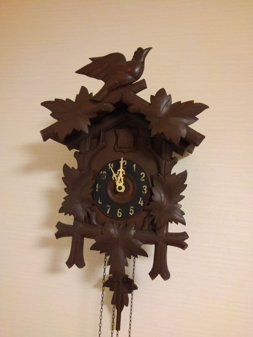 メルカリ アンティーク 鳩時計 木製 インテリア 住まい 小物 15 800 中古や未使用のフリマ