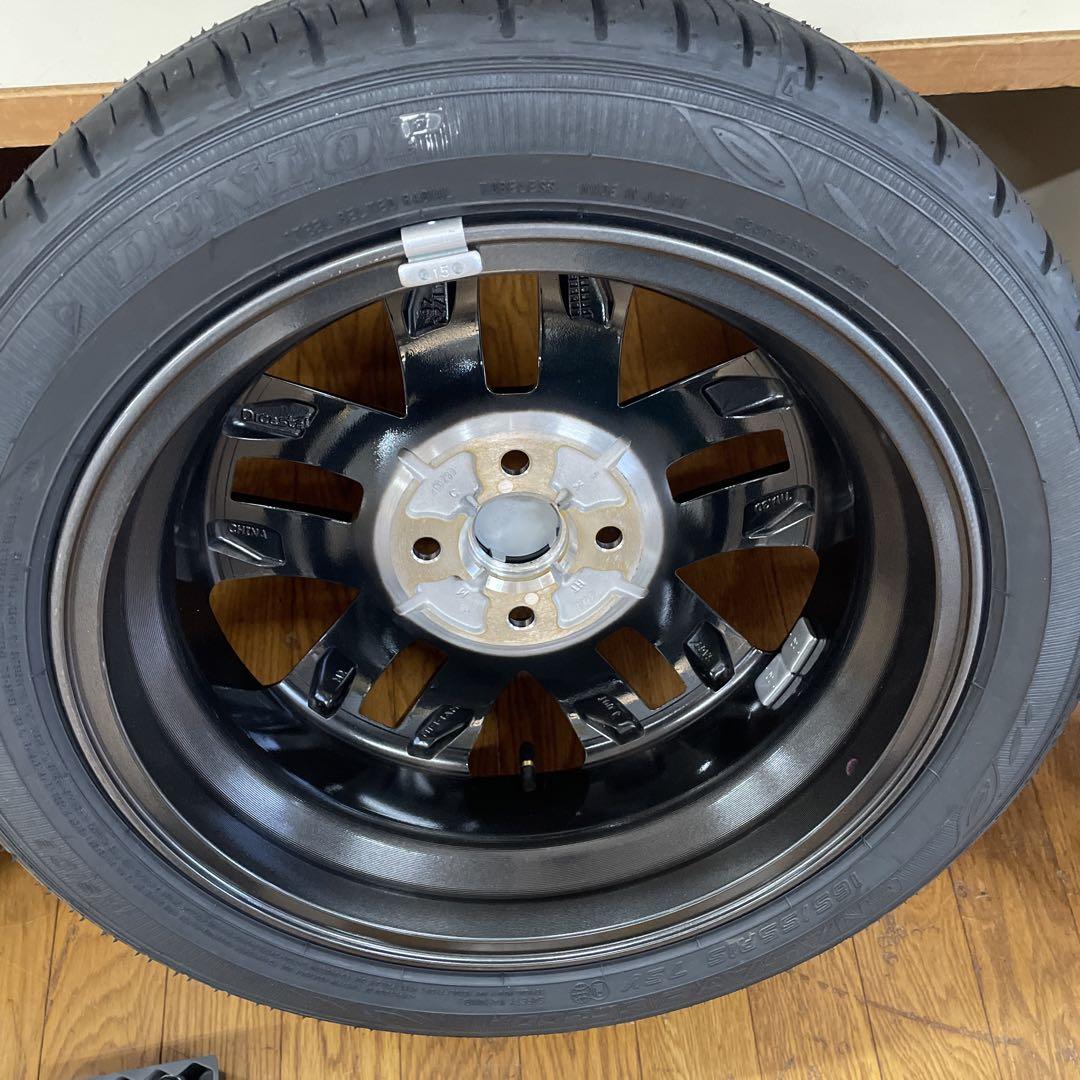 1本　美品　三菱デリカミニ　新車外し15インチ タイヤホイールセット