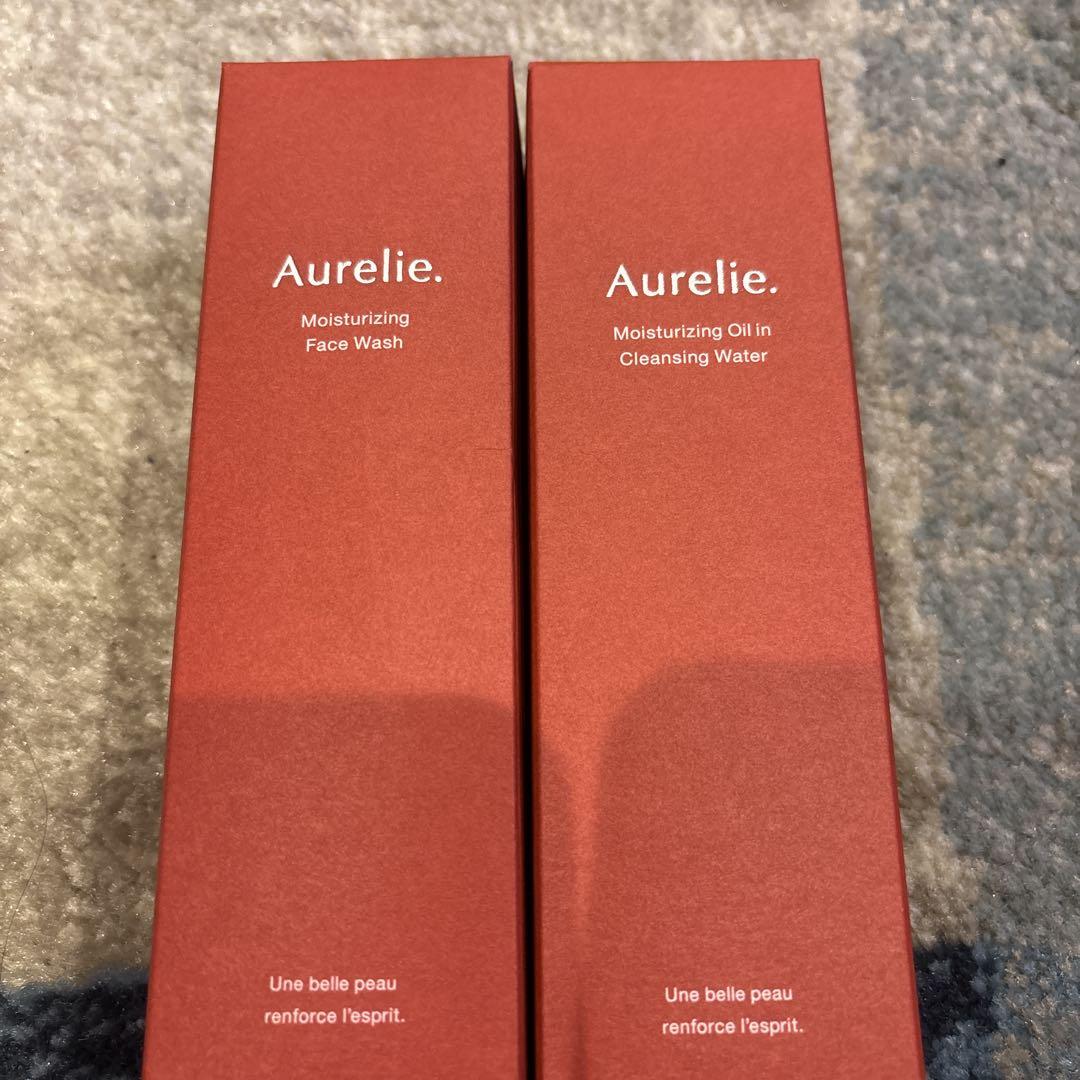 Aurelie 保湿クレンジングオイルと洗顔料セット