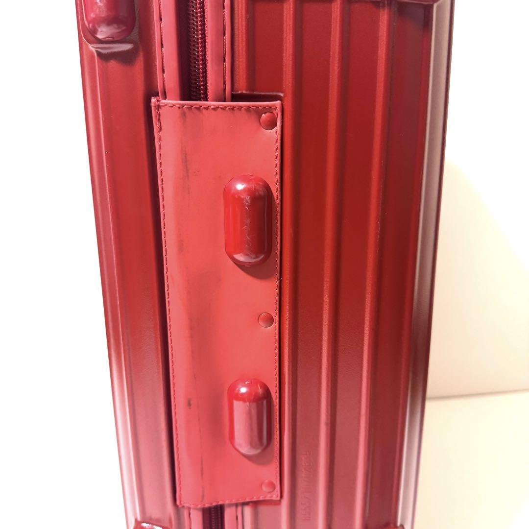 RIMOWAリモワサルサ2輪 35Lキャリー スーツケース レッド　機内持込み
