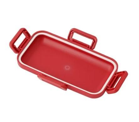 ミルクフェドランチボックスLOGO LUNCH BOX RED MILKFED