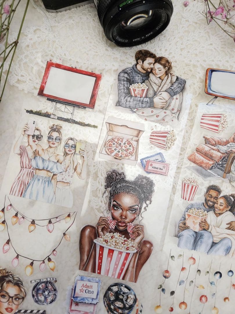 Lana's Scrap Shop 海外マスキングテープ　マステ 【2393】 Lana´s Scrap Shop 海外マスキングテープ マステ 【2393】