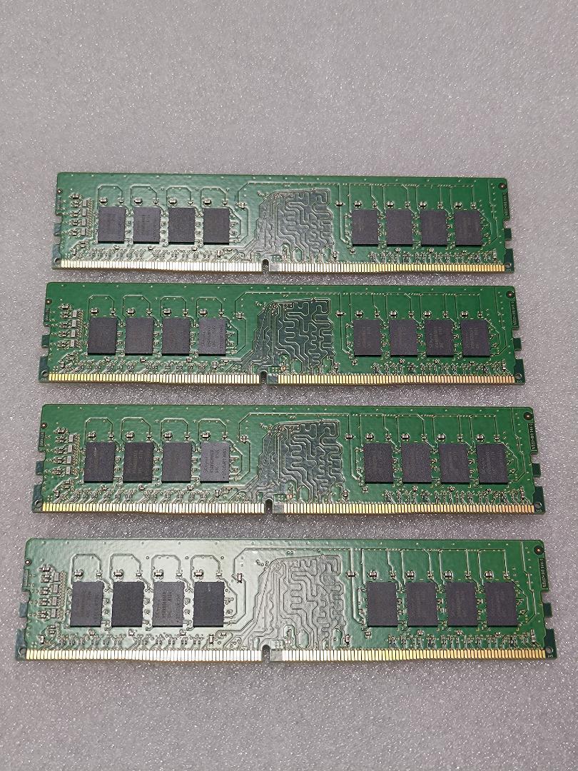 SKhynix DDR4-2400 16GBx4 (64GB) 動作確認済み