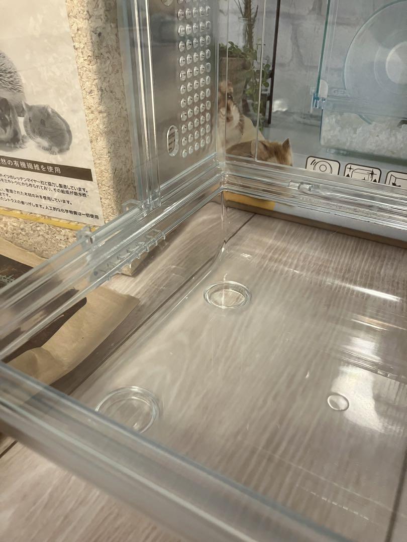グラスハーモニー360 ハムスター ゲージ 飼育セット　床材