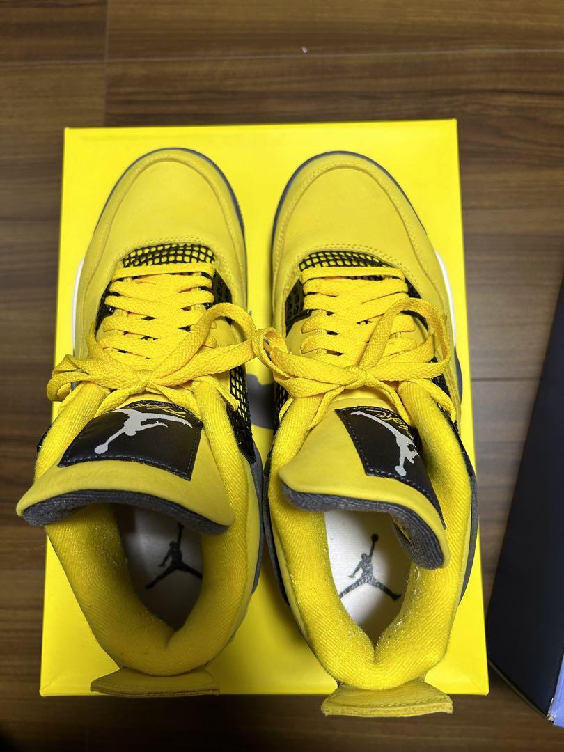 シューズ(男性用) Air Jordan 4 tour yellow
