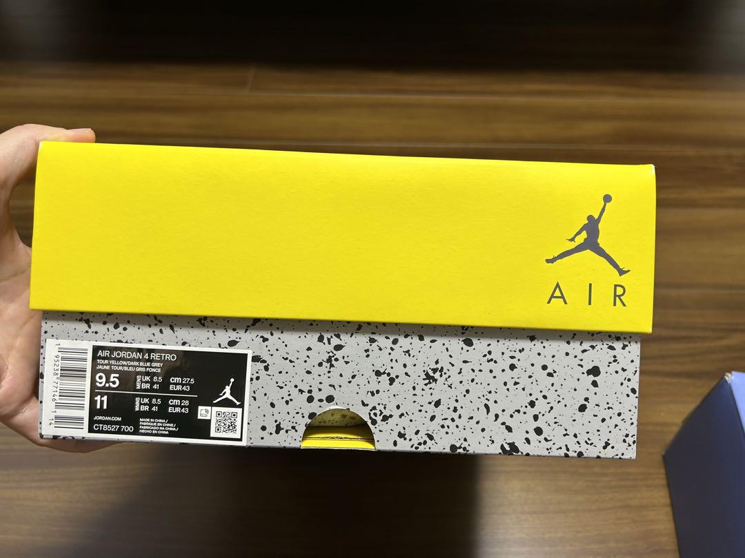 シューズ(男性用) Air Jordan 4 tour yellow