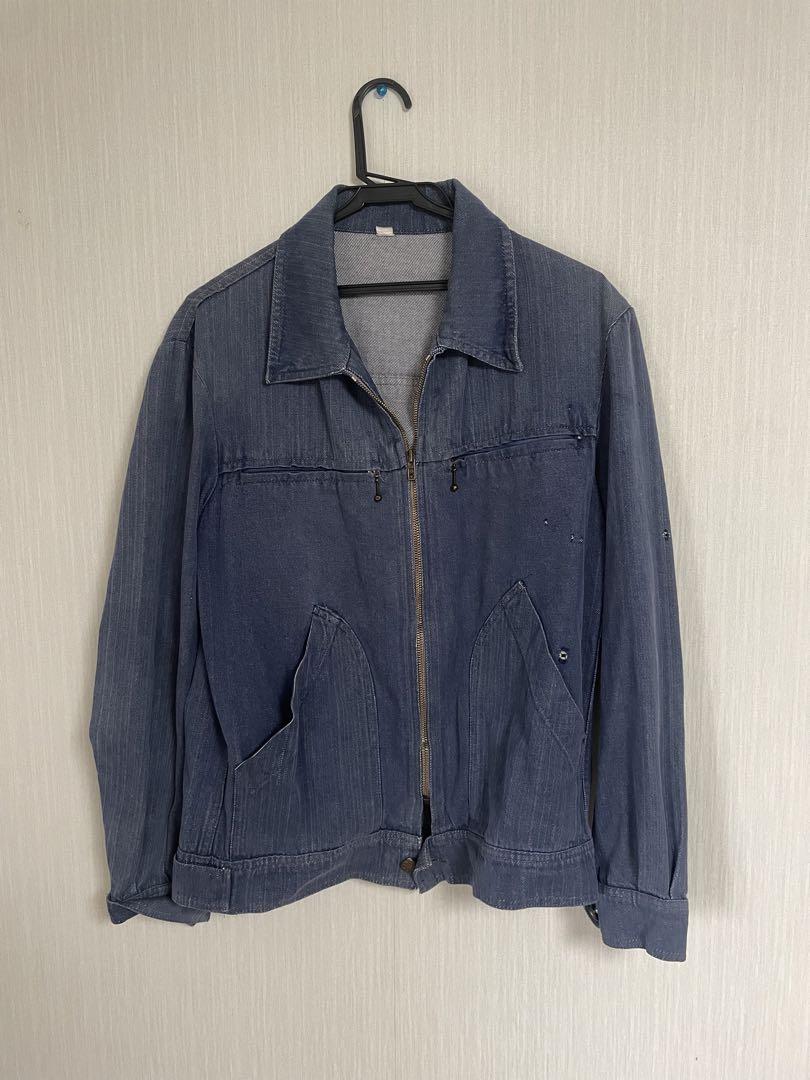 希少！50s60s French swing top denim jacket！