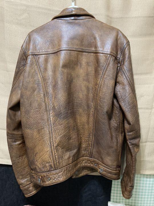 リーバイス　Gジャンタイプ　レザージャケット