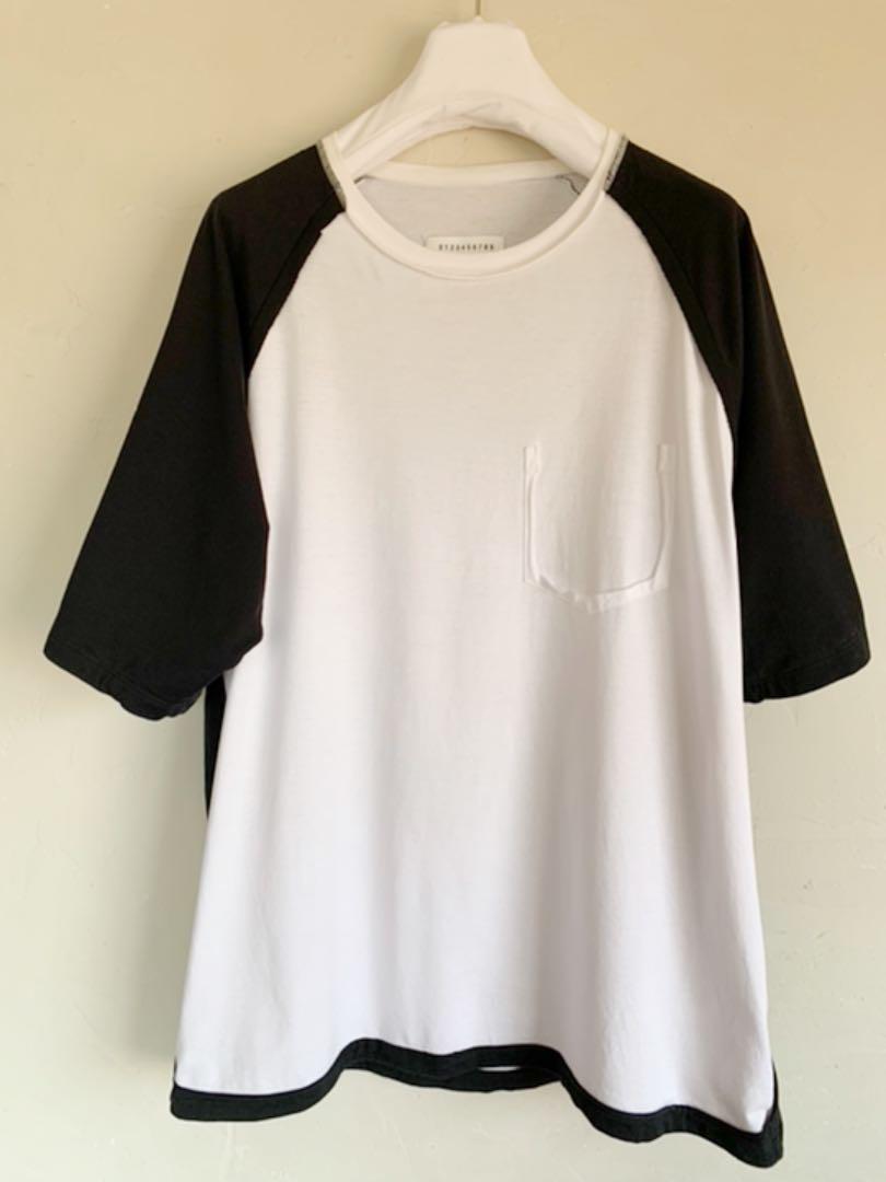 Maison メゾンマルタンマルジェララグランTシャツ トップス 【Maison Margiela】 Maison メゾンマルタンマルジェララグランTシャツ トップス 【Maison Margiela】
