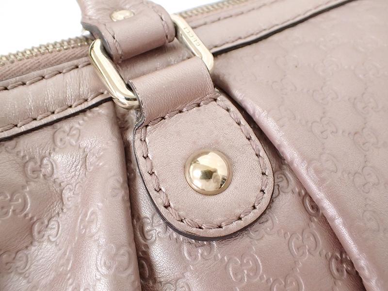 ☆677 GUCCI グッチ スーキー 2WAYトートバッグ ピンク GG柄