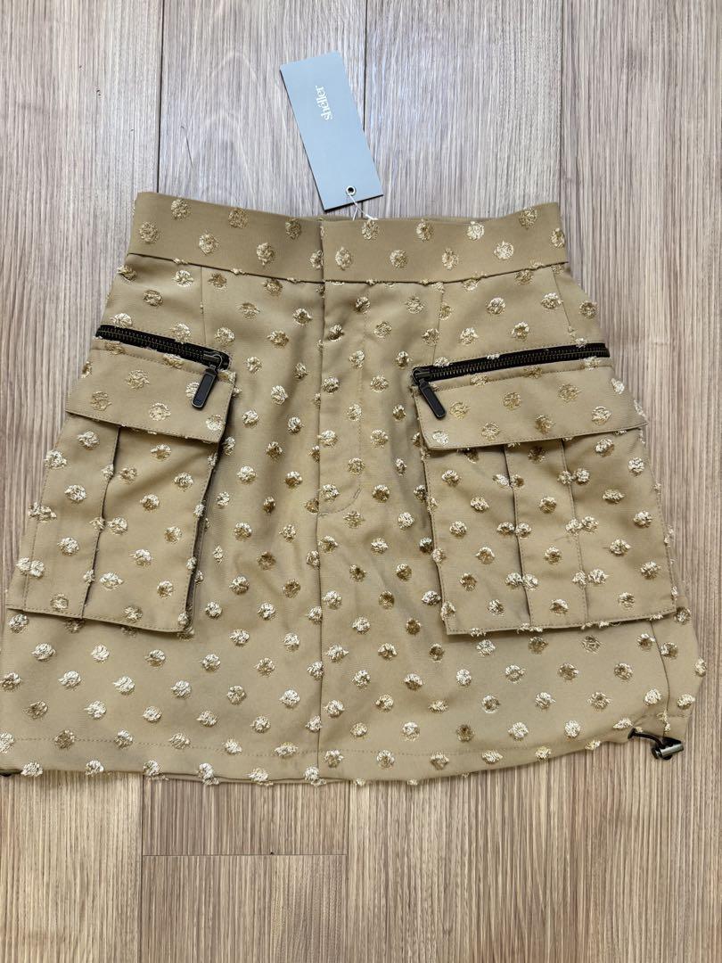 【新品タグ付き】sheller シェリエドットカーゴスカートS