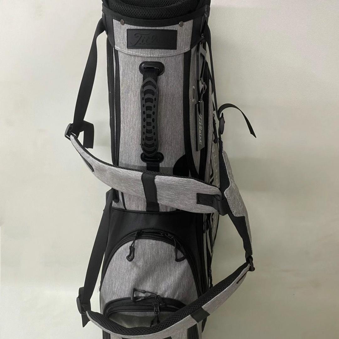 title golf 新品 タイトリスト ゴルフ バッグ キャディバッグ グレー