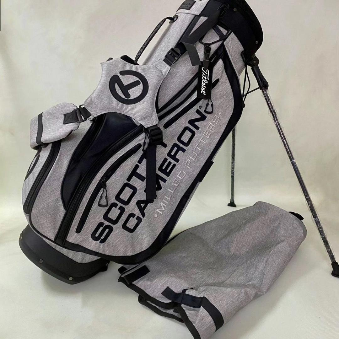 title golf 新品 タイトリスト ゴルフ バッグ キャディバッグ グレー